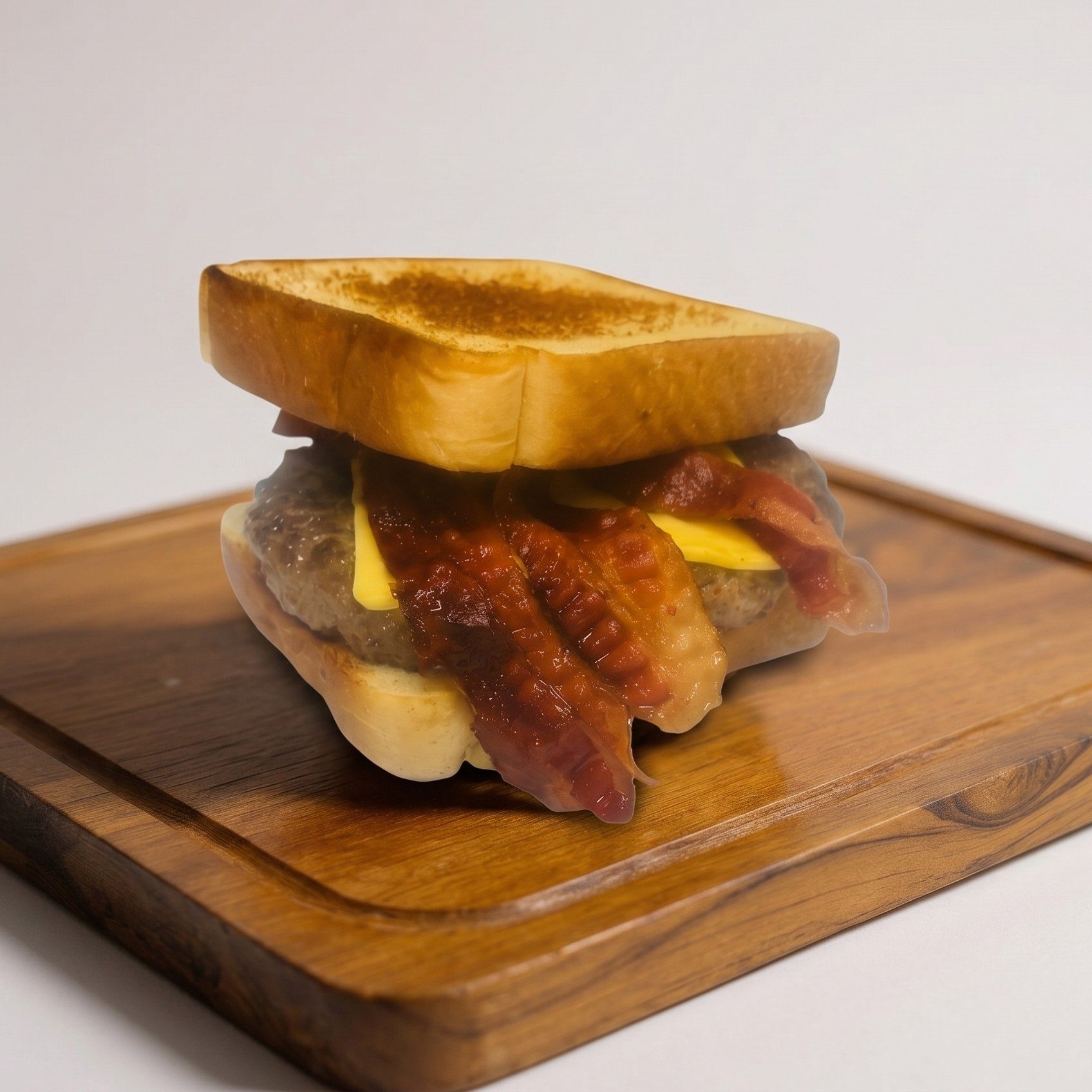 Bacon Cheese Burger.