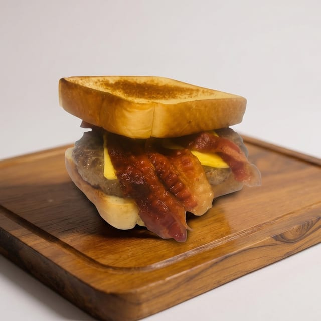 Bacon Cheese Burger.