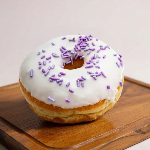 White Iced w/ Sprinkles.
