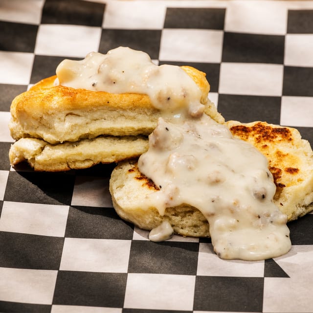 Double Biscuits and Gravy.