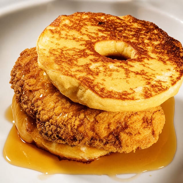 Chicken & Donut.