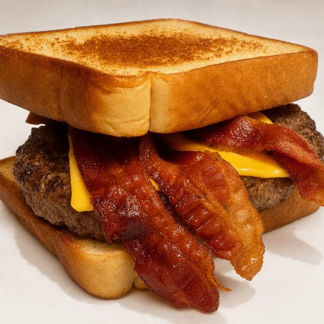 Bacon Cheese Burger.